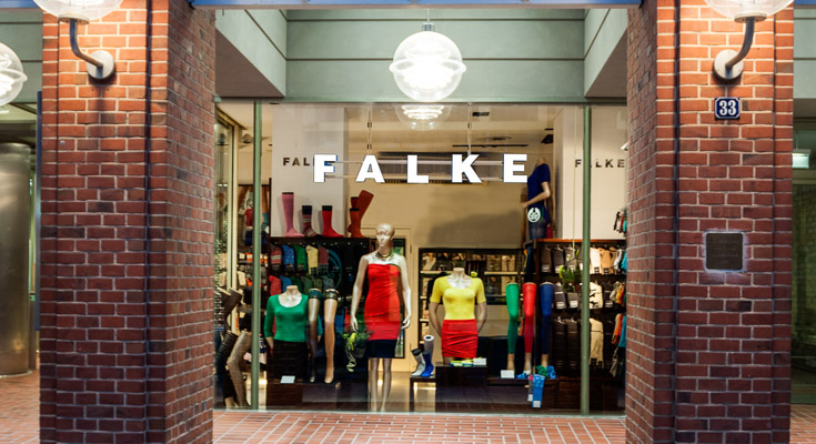 Der Strumpfladen im Hanse-Viertel: FALKE Store CITY